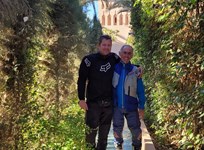 Martin rechts, mit Freund Michael Nov. 2022